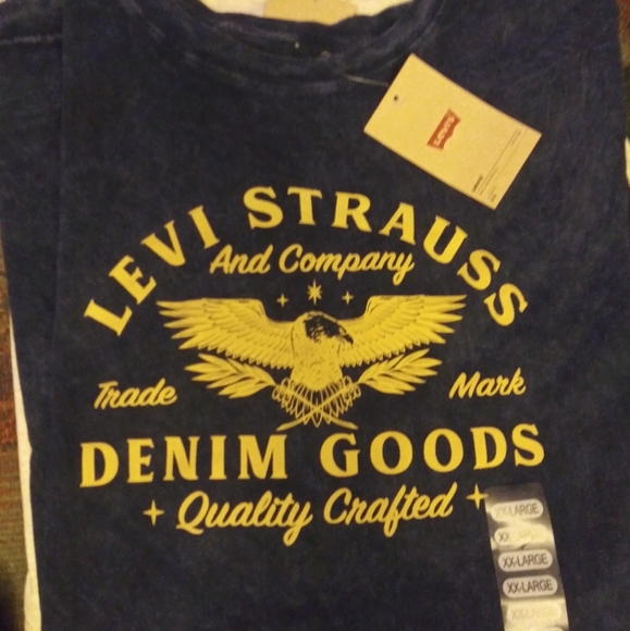 Levi's Strauss Denim Goods Tee - Picture 1 of 1